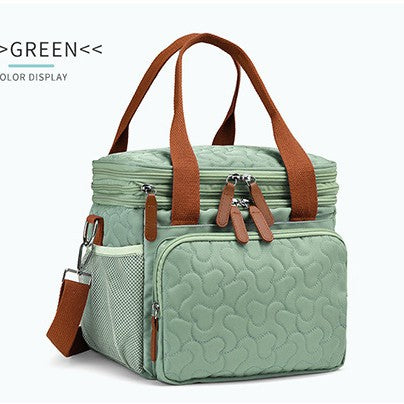 Insulated Multi-Compartment Lunch Tote Kalsten