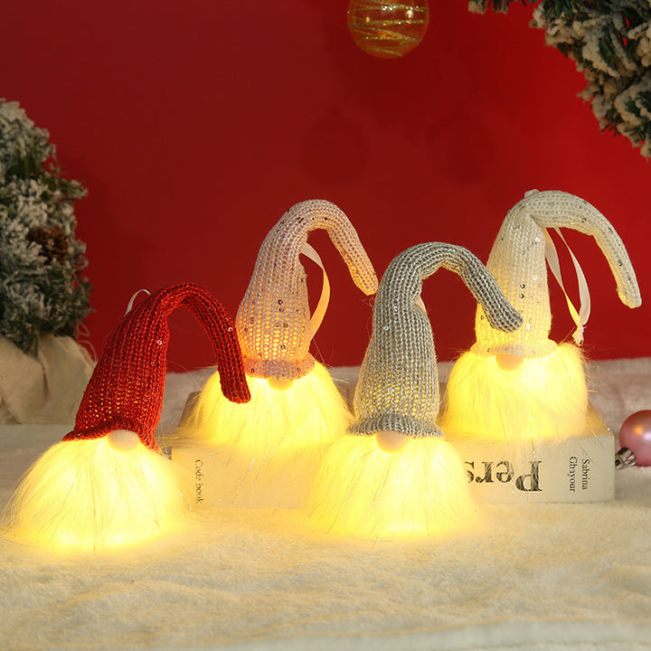 Cute LED Santa Claus Hanging Decoration Kalsten