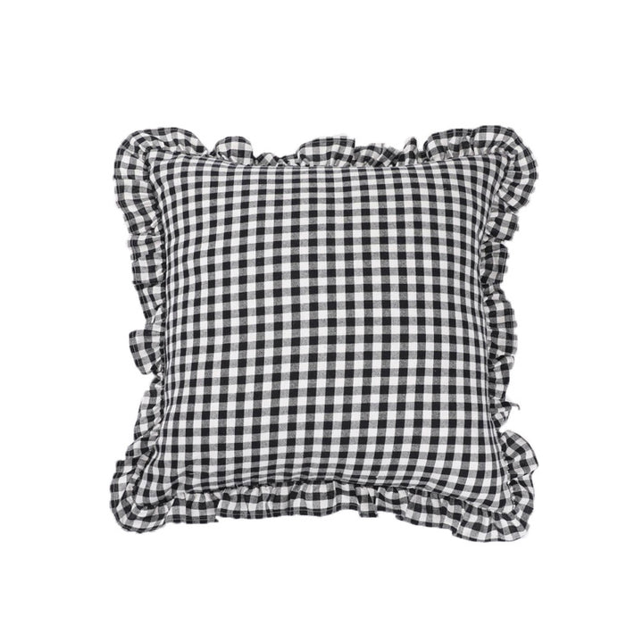 Frilled Decorative Throw Pillow