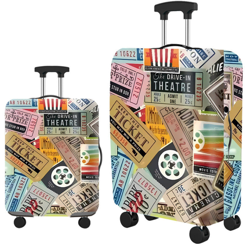 Artistic Travel Hard Shell Suitcase Kalsten