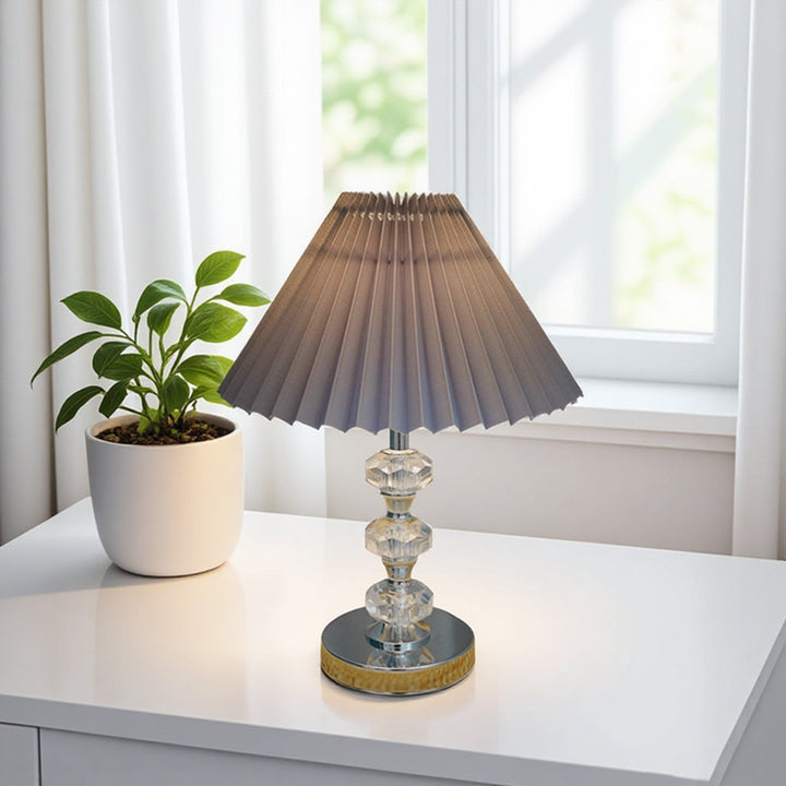 Elegant Crystal Table Lamp