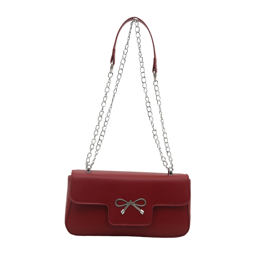 Elegant Bow Accent Crossbody Bag Kalsten