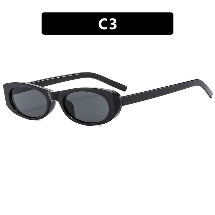 Ladies fashionable sunglasses in elegant oval frame Kalsten