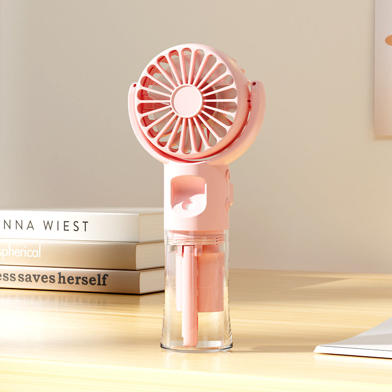 Ladies portable mini fan with water spray Kalsten
