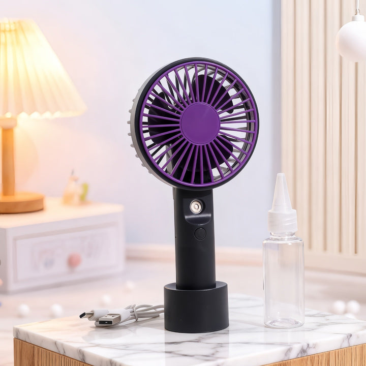 Women Portable Hand Fan with Spray Function Kalsten