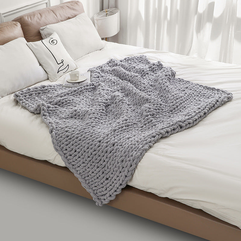 Chunky Knit Blanket