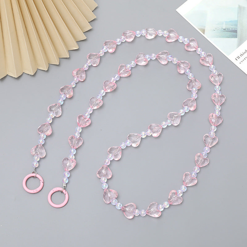 Heart-Shaped Beaded Eyewear Chain Kalsten 1790134470