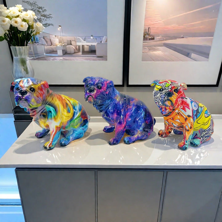 Artistic Bulldog Figurine Kalsten