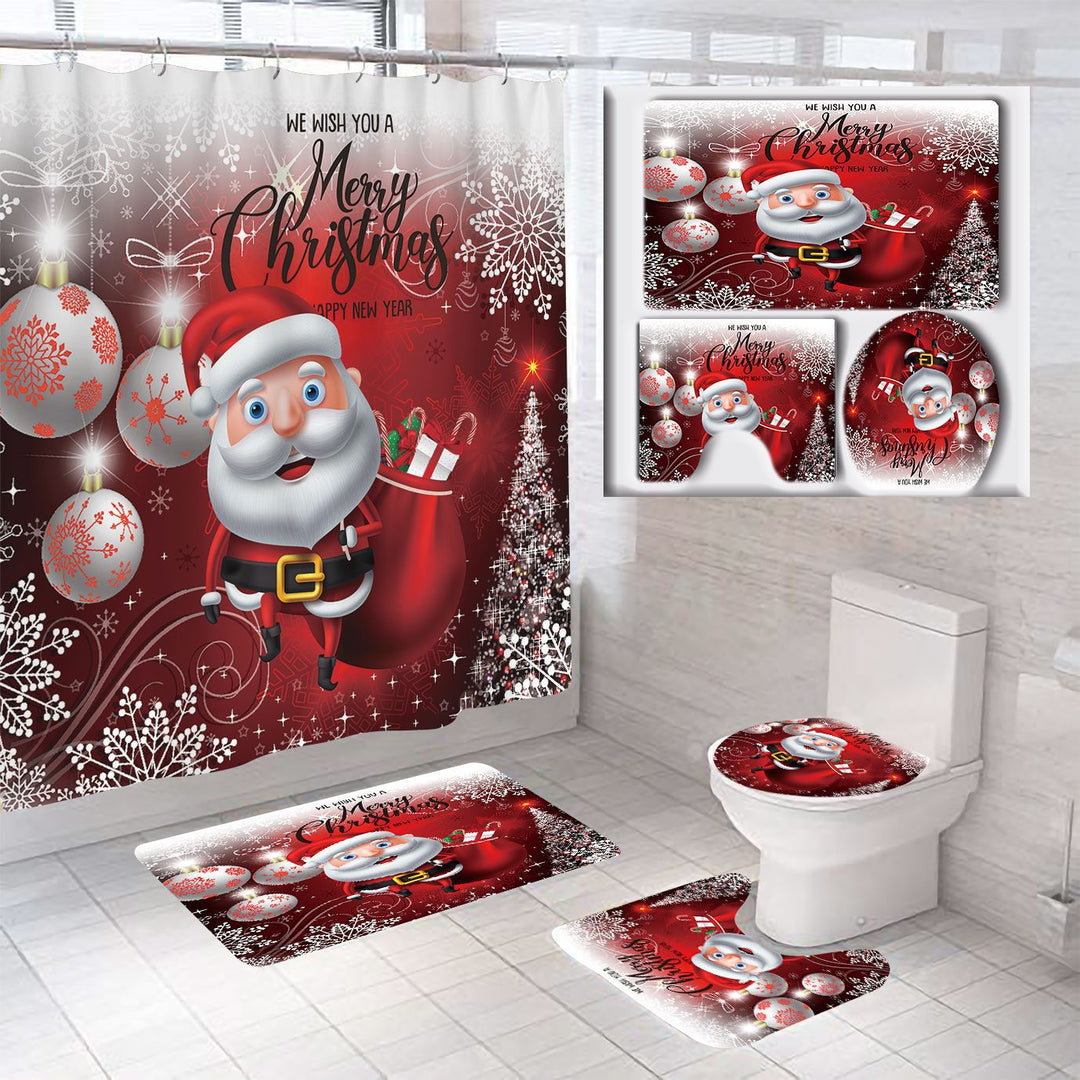 Festive Christmas Bathroom Set Kalsten