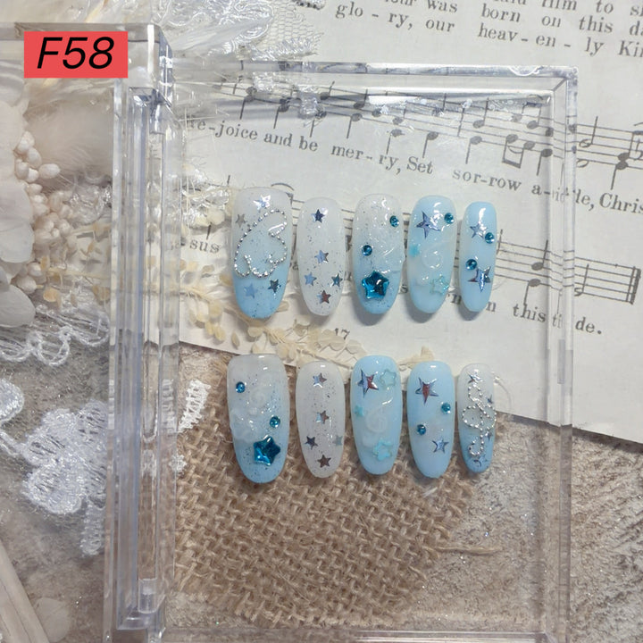 Decorative Press-On Nail Art Set 1790731572