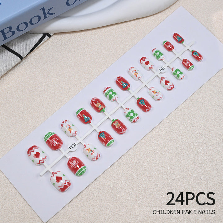 Children's Fun-Themed Press-On Nail Set Kalsten