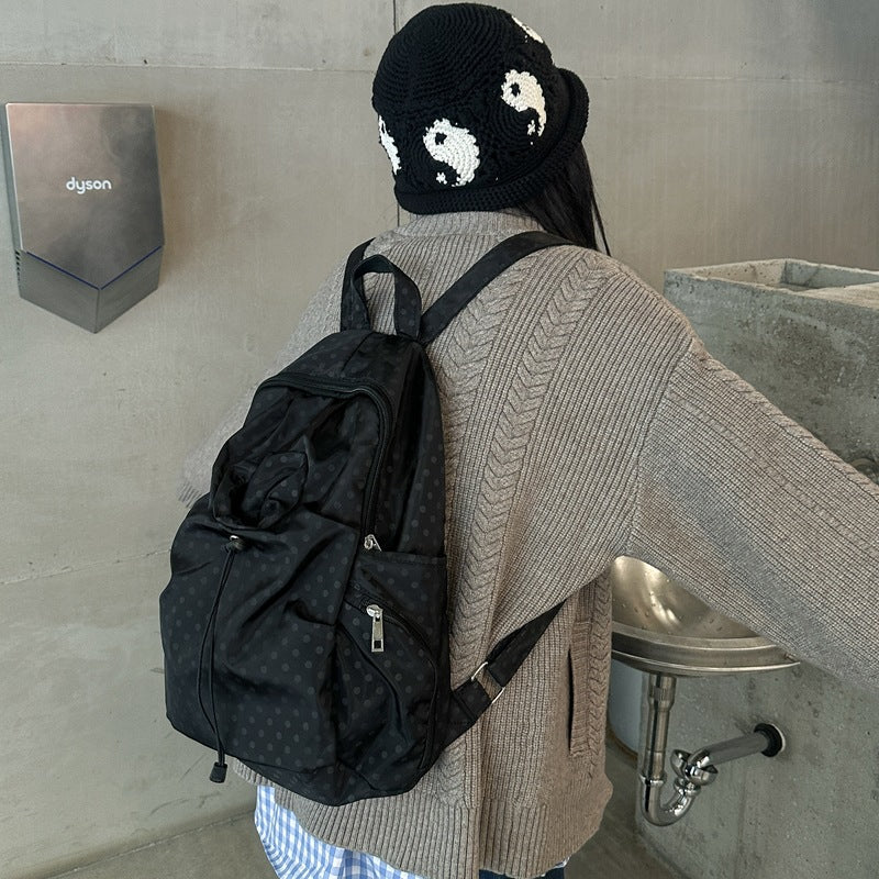 Leisure backpack with functional folding technique and multiple outer pockets Kalsten