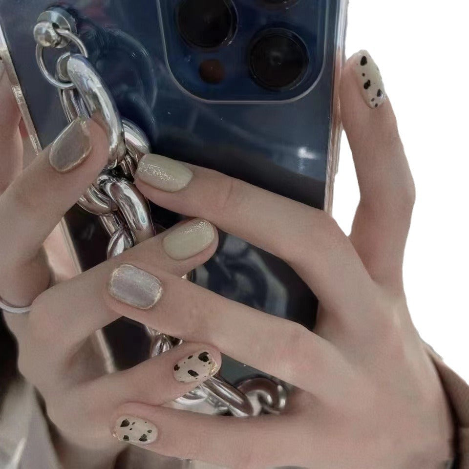 Artistic Patterned Press-On Nails