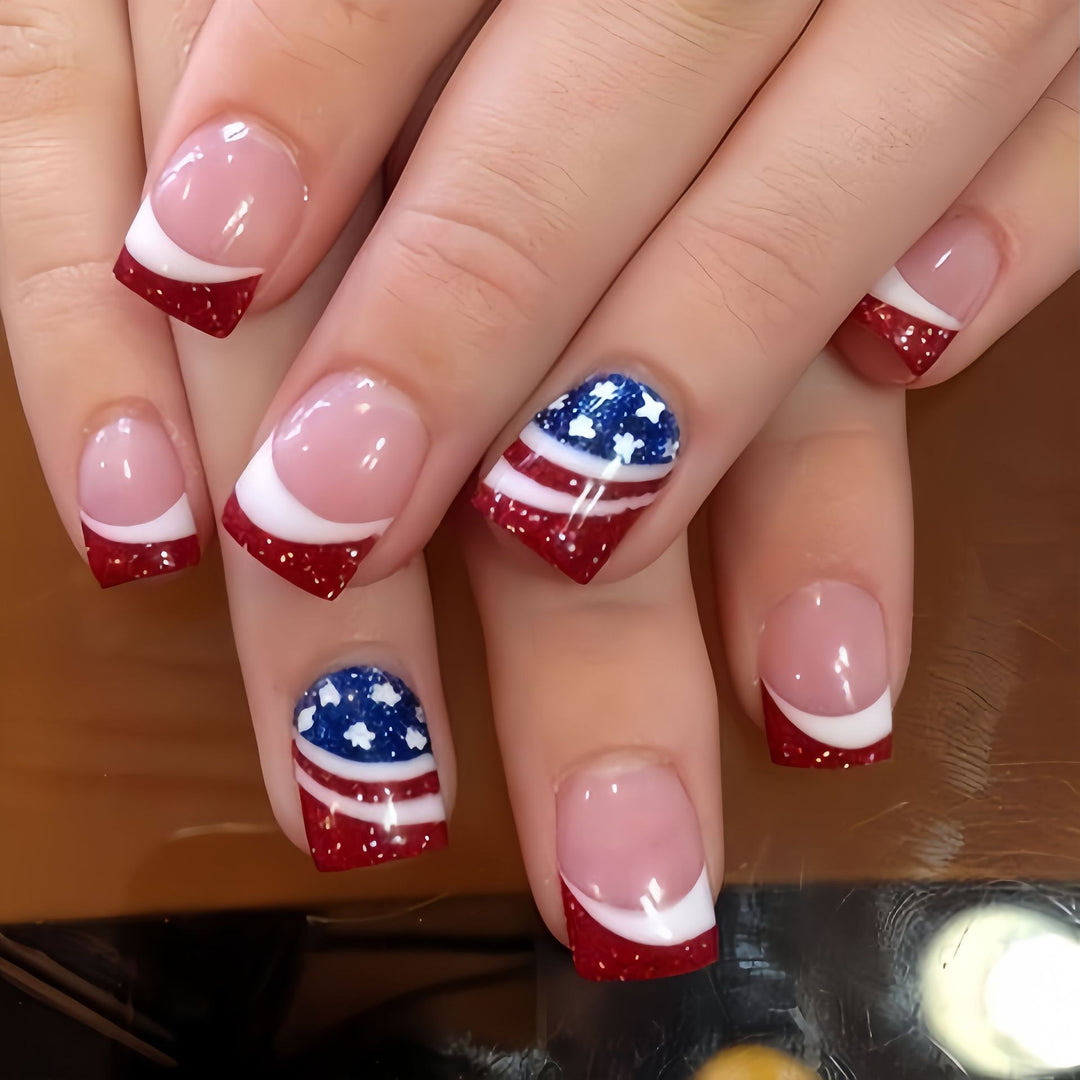 Themed Press-On Nail Art Kalsten