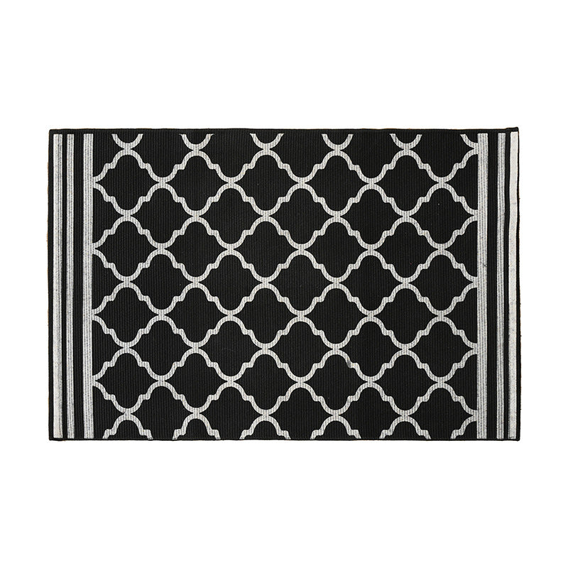 Living and entrance area mat with diamond pattern Kalsten