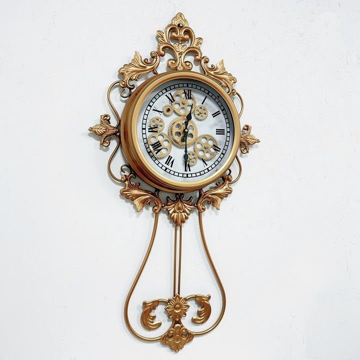 Vintage Gear Mechanism Wall Clock Kalsten
