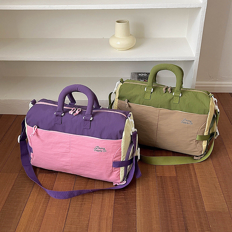 Stylish Multi-Color Weekend Duffle Bag Kalsten