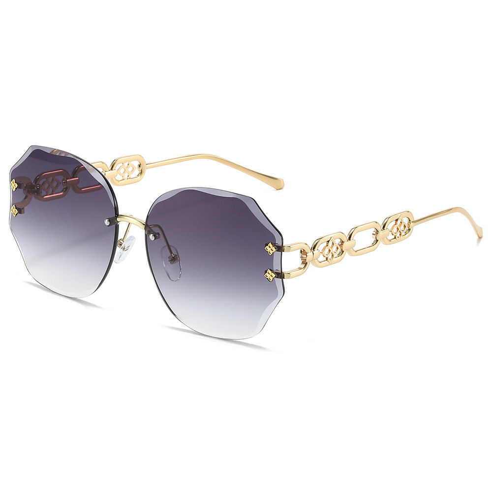 Elegant Oversized Octagonal Sunglasses Kalsten