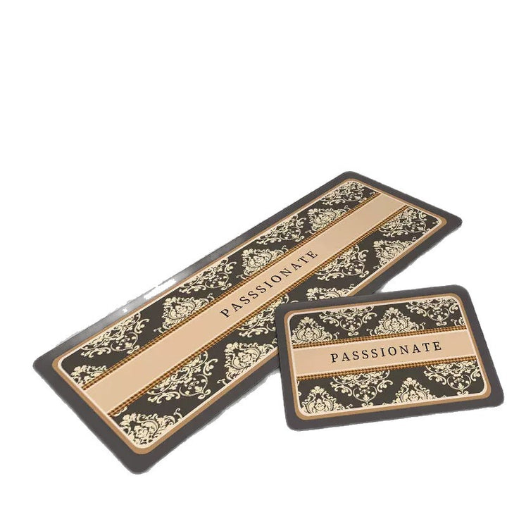 Geometric Pattern Kitchen Runner Mat