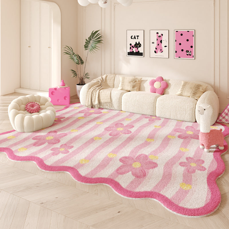 Playful Cat-Themed Area Rug