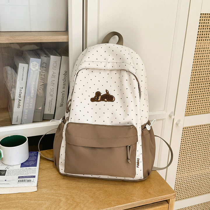 Playful Polka Dot Animated Backpack Kalsten