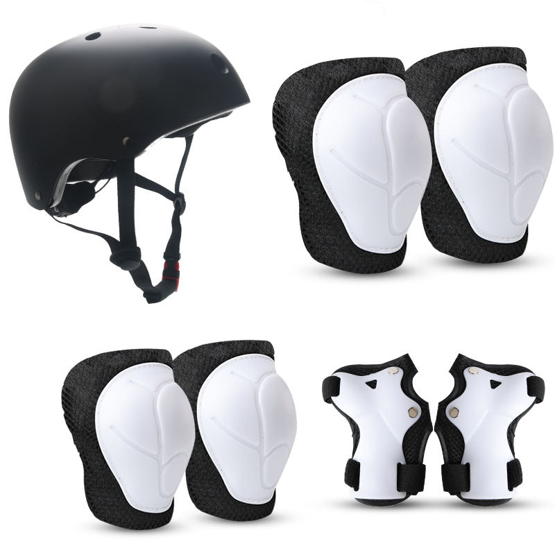 Children's Colorful Safety Helmet and Protective Gear Set Kalsten
