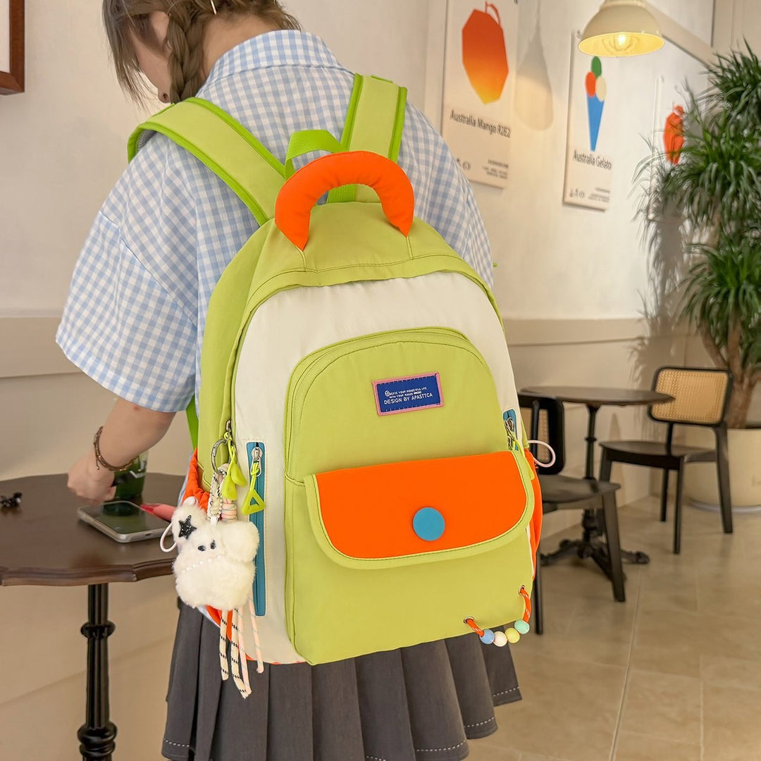 Playful Multi-Compartment Backpack Kalsten