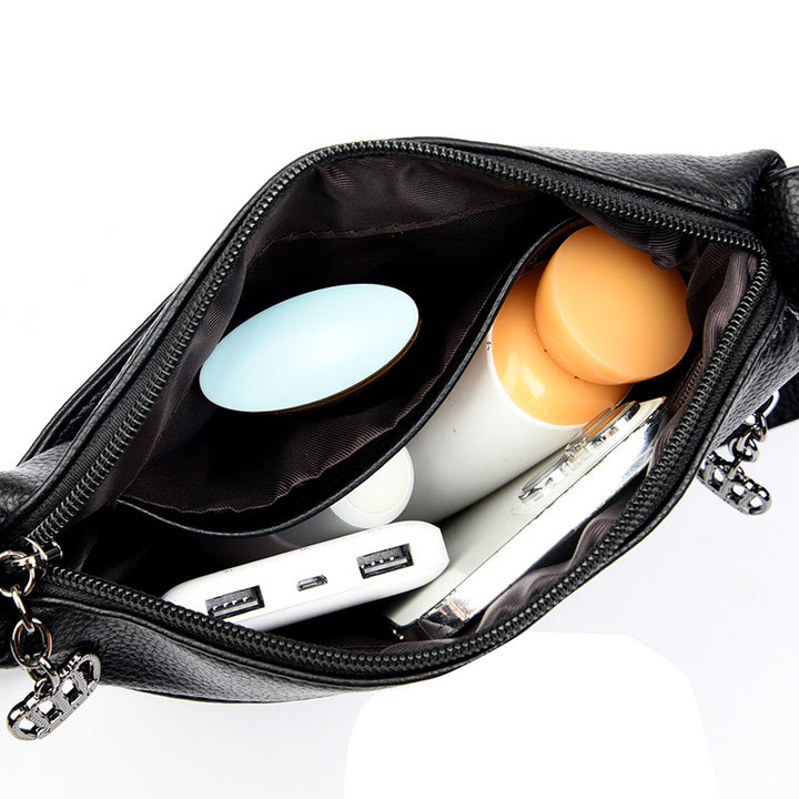 Functional Leather Crossbody Bag Kalsten