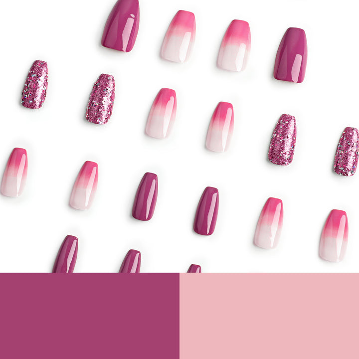Nail Art with Glitter Effects Kalsten