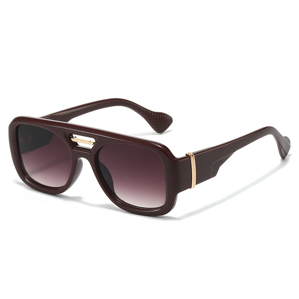 Contemporary Oversized Rectangle Sunglasses Kalsten
