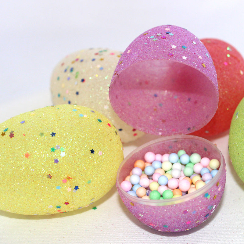 Decorative Sparkling Easter Egg Set Kalsten