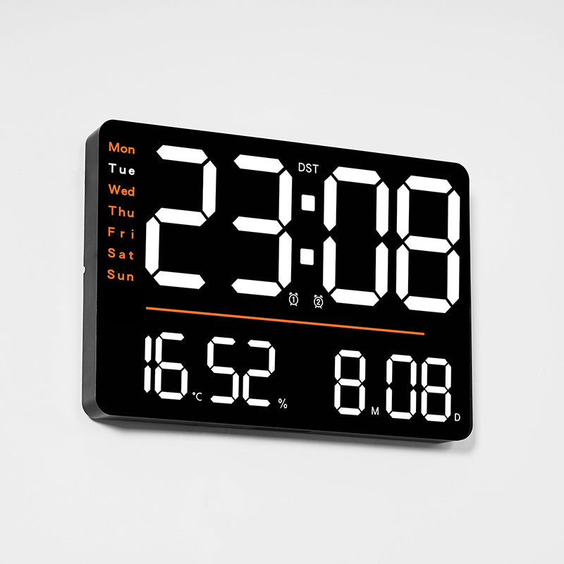 Digital Alarm Clock with Multifunction Temperature and Day of the Week Display Kalsten
