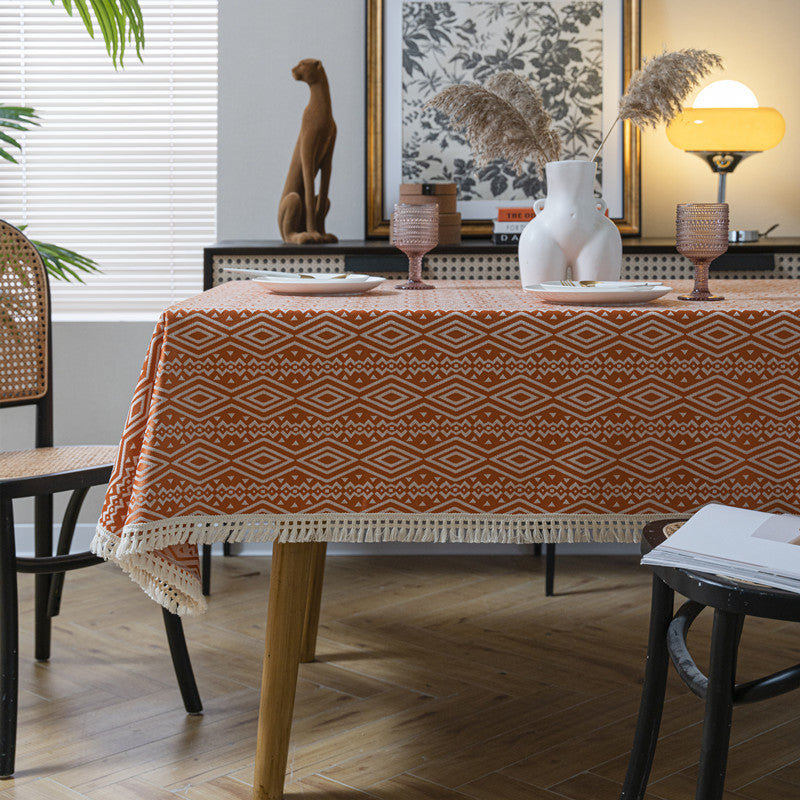 Modern Geometric Pattern Tablecloth