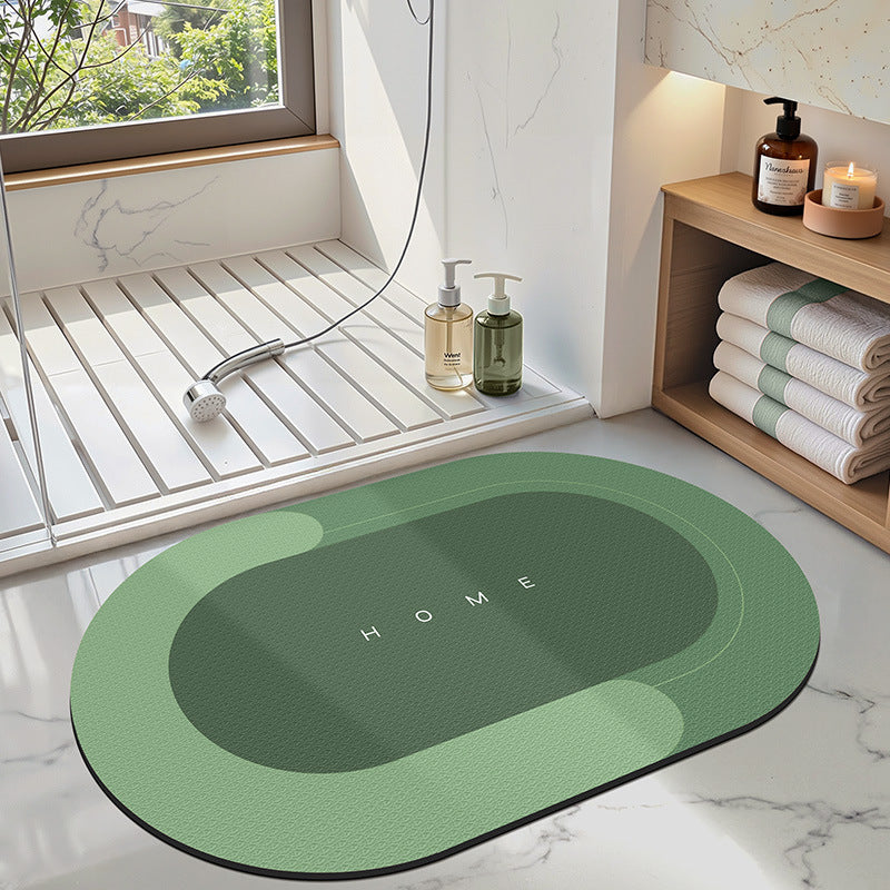 Modern Abstract Bathroom Mat