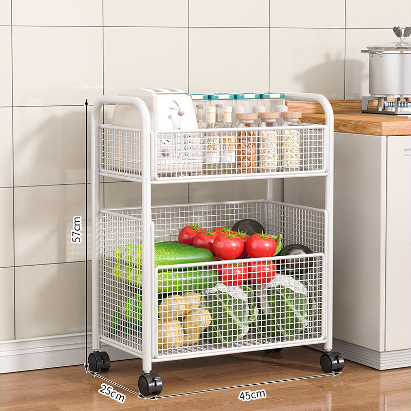 Rolling Kitchen Storage Rack Kalsten