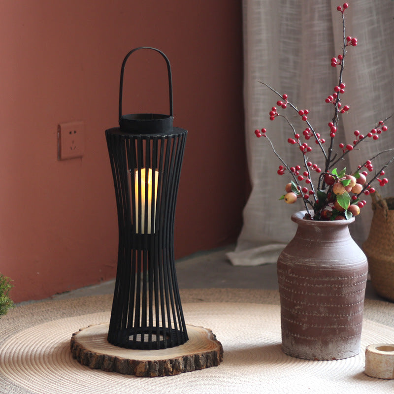 Modern lantern with braided design Kalsten