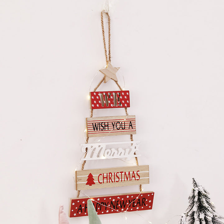 Decorative Wooden Holiday Wall Hanging