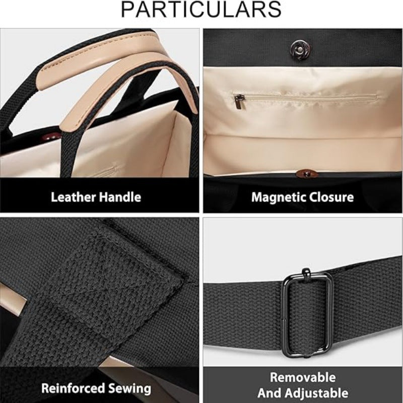 Multifunctional Laptop Bag with Removable Organizer Kalsten