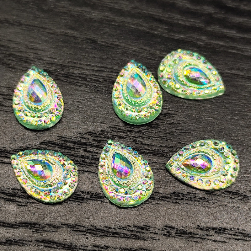 Glittering drop appliqués Kalsten