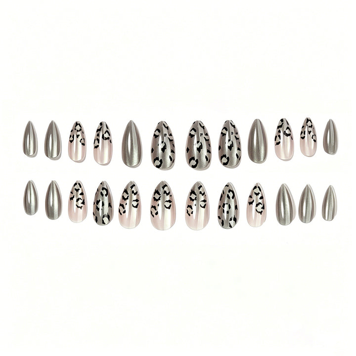 Decorative Leopard Print Nail Art Enhancements Kalsten