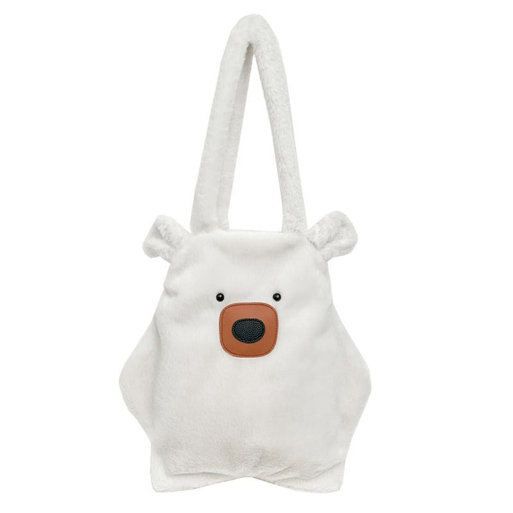 Plush Bear-Themed Tote Bag Kalsten