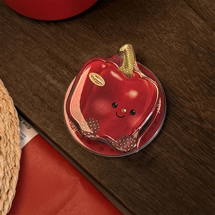Funny coaster in eggplant design Kalsten