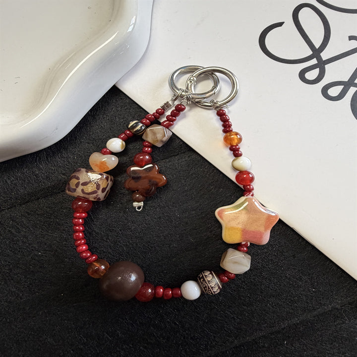 Decorative Beaded Keychain Kalsten 1790134471