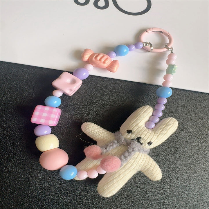 Cute Bunny-Themed Keychain Holder Kalsten