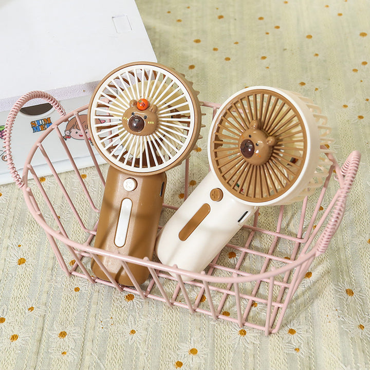 Ladies Portable Handheld Fan in Playful Animal Design Kalsten