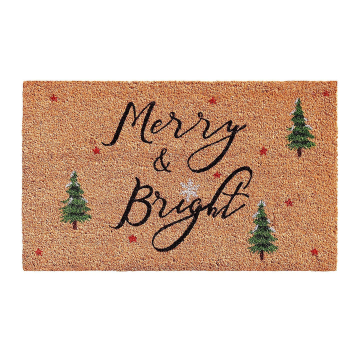 Personalized Holiday Welcome Mat Kalsten