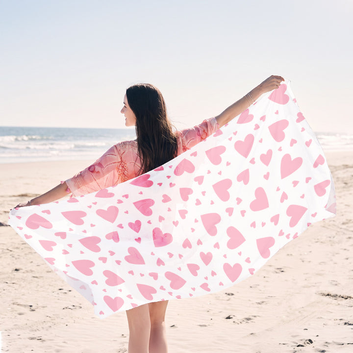 light beach towel with creative jellyfish design Kalsten