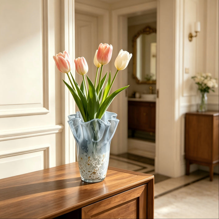 Elegant Glass Vase Kalsten