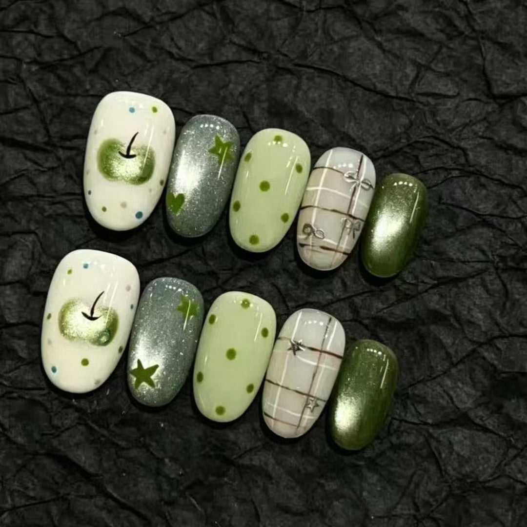 Artistic Press-On Nail Wraps Kalsten