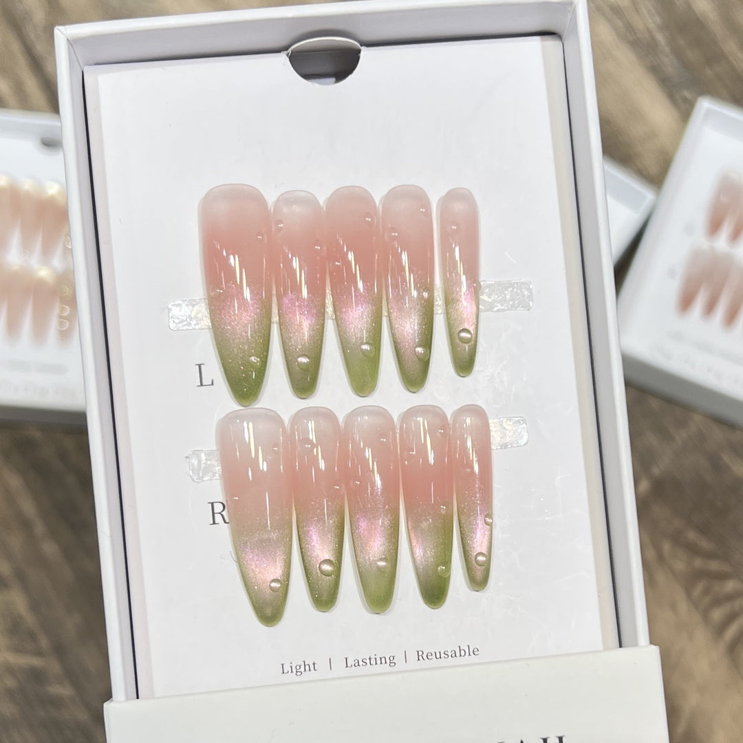 Stiletto Ombre Press-On Nail Set Kalsten